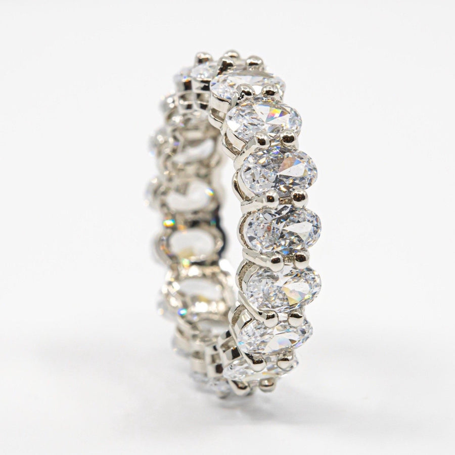 Monarch Crystal Eternity Band