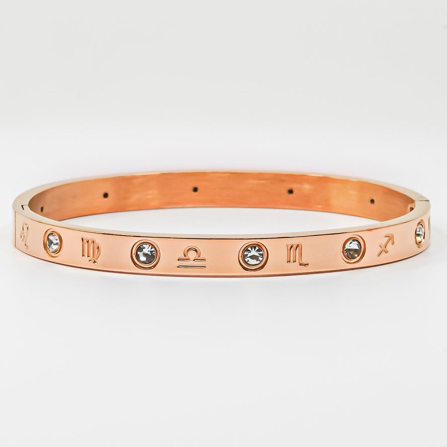 Zodiac Crystal Bangle