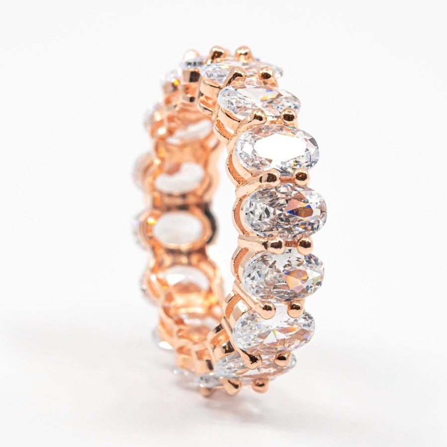 Monarch Crystal Eternity Band