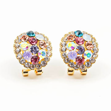 Mecca Multicolor Crystal Earrings