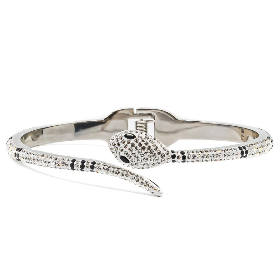 Serpent Crystal Bangle