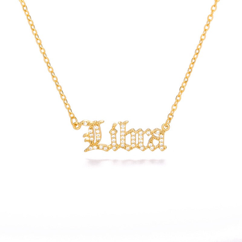 What’s Your Sign Zodiac Crystal Necklace