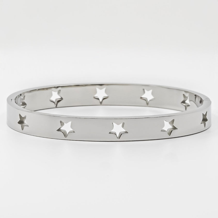 Star Cutout Bangle