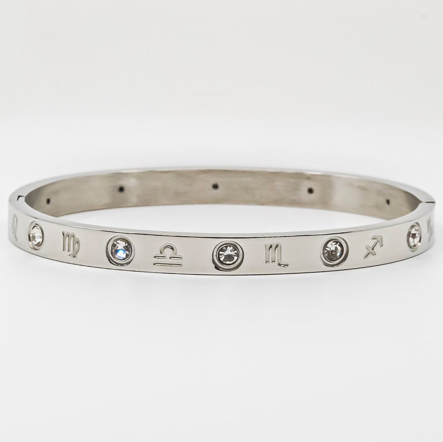 Zodiac Crystal Bangle