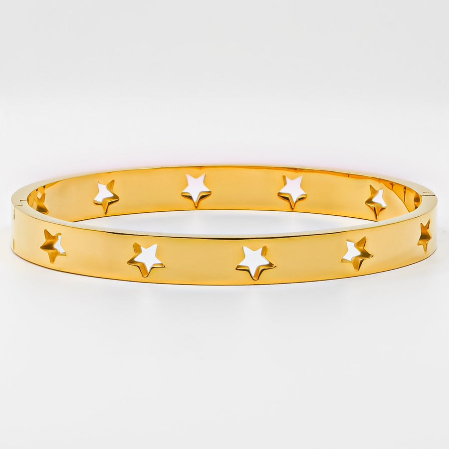 Star Cutout Bangle