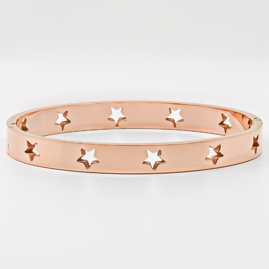 Star Cutout Bangle