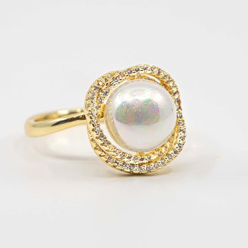 Stellar Pearl Ring