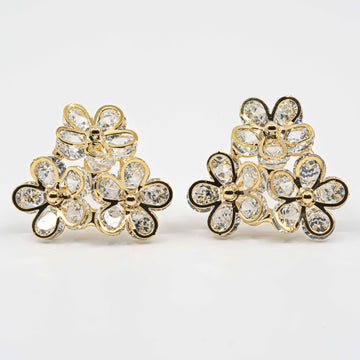 Anais Flower Crystal Earring