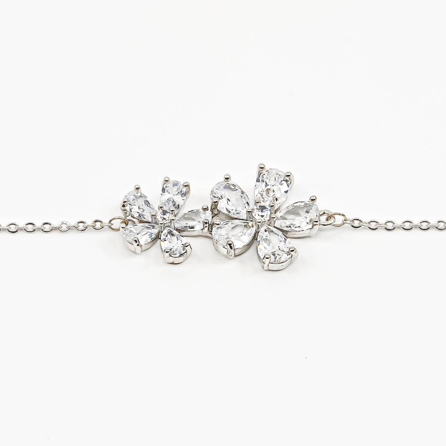 Ice Petals Crystal Bracelet