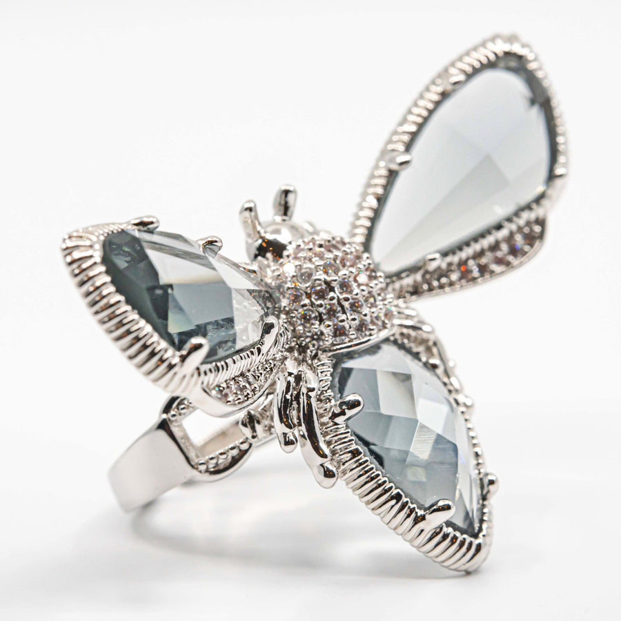 Queen Bee Crystal Ring